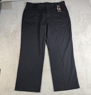 Under Armour Men's Black UA Loose Leg Golf Pants Size 40x30 NWT